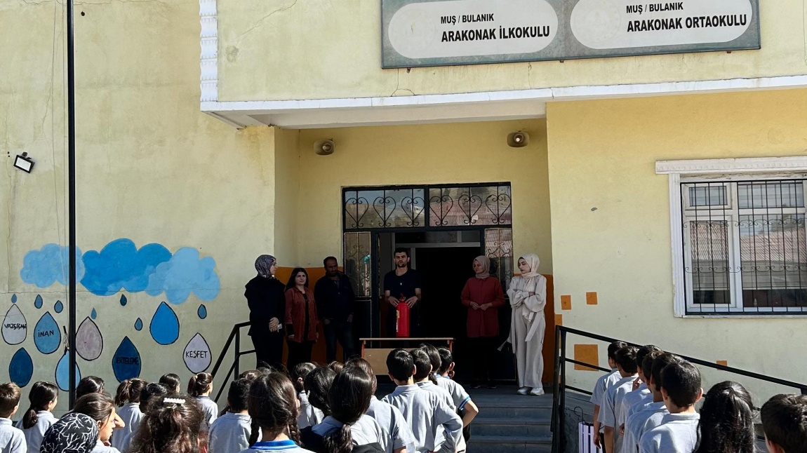 OKULUMUZDA YANGIN TATBİKATI YAPILDI!
